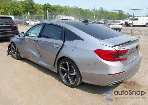 2021 Honda Accord Sport z USA, uszkodzony, nr VIN 1HGCV1F33MA047319